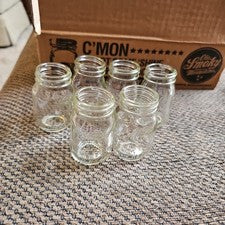 6 Brand New In Box Ole Smoky Moonshine Mason Jar Shot Glasses 3"