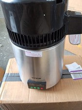 VEVOR 4L Water Distiller Home Countertop Purifier Machine 900W Stainless Steel