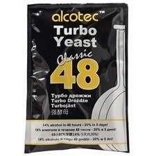 Alcotec 48 Hours Classic Turbo Yeast (Pack of 1)