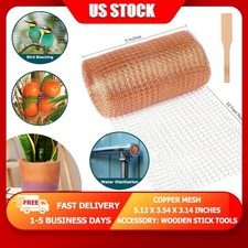 5”x 32 ft 100% Pure Copper Mesh for Distilling Knitted Copper Mesh Roll Do..