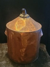Antique Moonshine Whiskey Still Pot Large Copper