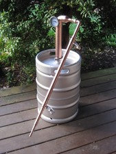 Beer Keg Kit 2" inch Copper Pipe Moonshine Pot Still Column
