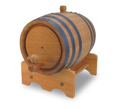 Red Head Barrels - 3 L Premium Distillery-Grade Oak Barrels for Aging Whiskey,