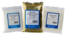 Home Brew Ohio Distiller's Yeast (Dady) , Fermax Yeast Nutrient, and Amylase