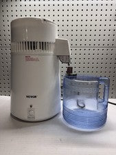 Mint VEVOR Water Distiller 4 Liters 1.1 Gal White YMK40101 with Pitcher Tested