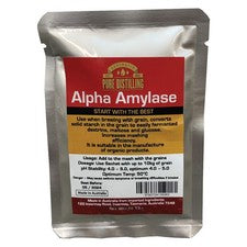 Alpha Amylase Enzyme 15g Pure Distilling Home Brew Alcohol Make Powder
