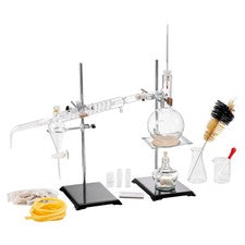 Uimoso Essential Oil Distillation Kit 500ml Distillation Apparatus 28 pcs Set