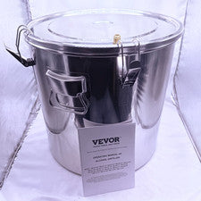 VEVOR Alcohol Still, 13.2Gal 50L Stainless Steel Water Alcohol Distiller Copper