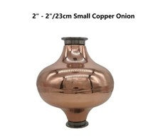 Stillmate Pure Copper Onion/Helmet 2"-2"/23cm to build your own pot stills