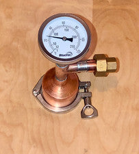 Moonshine Pot Still Distilling Keg Topper 2" x 1/2" Copper Ferrule Gasket Clamp