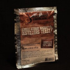 Moonshine Distiller Single Strain Whiskey Yeast - 72g Packet