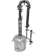 2" Stainless Steel Reflux Spirit Still - Windows, Hoses, Condenser, Parrot & All