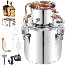 13.2 Gal Alcohol Still for Whiskey, Essential Oils & More