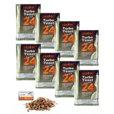 Turbo Yeast - Alcotec Express 24, Vodka Yeast for Sugar Fermentation, Mash Yeast