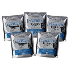 Turbo Classic Yeast (Pack of 5) - , High Alcohol Yeast Solution