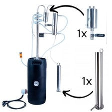 Electric Distiller 20L – Cold Finger, Carbon Filter Alembic Distilling Apparatus