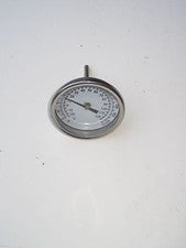 Premium Quality SS Dial Boiler Thermometer Hermetically Sealed Rear Entry