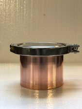 4” Cap Logic Cap Installed On Your Still Pot And Thumper. Includes 2-4” Caps