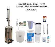 New Still Spirits Create+ T500 SS condenser Distillery -35L Turbo Boiler ki