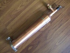 Beer Keg Kit Moonshine Still Head 1 ft COPPER column 2" x 1/2 tri clamp w/union