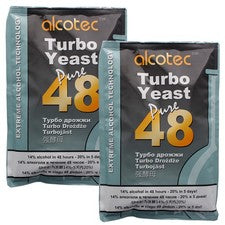 Alcotec 48-hour Turbo Yeast, 135 grams (Pack of 2)
