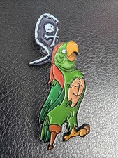 D23 Most Magical Kingdom Peg Leg Parrot Pirate LE Disney Pin 144372 Artist Proof