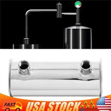3" Tri Clamp Dephlegmator Condenser for Moonshine Reflux Still Column w 1/2" npt