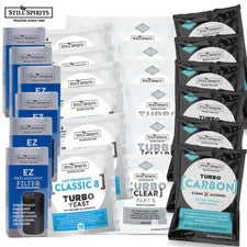6xStill Spirits Turbo Classic8 Yeast Carbon Clear EZ Filter Carbon Cartridge