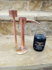 NEW Stampede Stills Copper Proofing Parrot - Tip Resistant Brass Base + QT Coozy