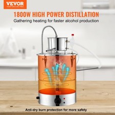 Alcohol Still 9 Gal 30L Water Alcohol Distiller Home Distillery Kit