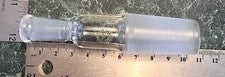 Pyrex 24/40 Glass Ground Joint Distillation adapter for a thermometer