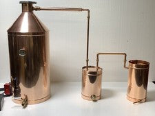20 Gallon Copper Moonshine Still w/Electric Heating System Made In The USA