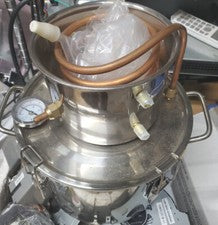 Alcohol Distiller Brew Kit Home Still Stainless great condition 2 Gallons