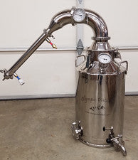 4 inch Stainless Steel 13 gallon (50L) Pot Still - Home Distillery