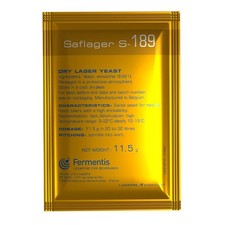 SafLager S-189 Lager Yeast, 11.5 grams