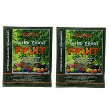 Alcotec Fruit Turbo Yeast Distiller's Strain (Pack of 2)