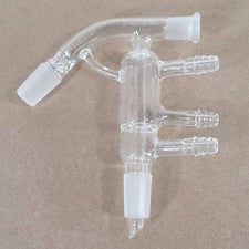Chemglass CG-1239-02 Short Path Distilling Head 10/18 Thermometer Joint 14/20