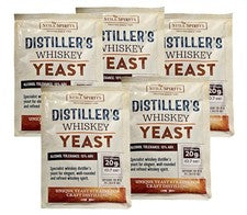 Still Spirits Distiller's Yeast Whiskey 20g (x5) - Does not contain Alcohol