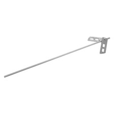 Beer Wine Brewing Mixer Rod 17.5 Inch Stainless Steel Drill Mixer Paddle