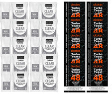 Alcotec 48hr Carbon Turbo Yeast & Still Spirits Clear Combo 10 Pack Distilling