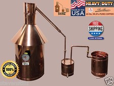 10 Gal Copper Moonshine Still with Thumper+Worm 100% Guarantee Made In The USA