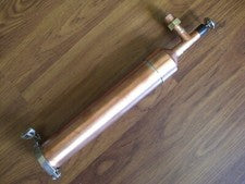 Beer Keg Kit Moonshine Still Head 1 ft column 2" x 1/2 Copper tri clamp w/union