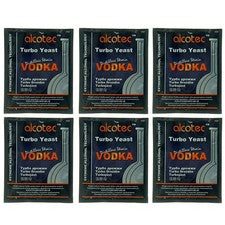 Alcotec Vodka Turbo Yeast (Pack of 6)