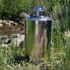13 Gallon Distilling Boiler/Kettle/Pot - Stainless Moonshine Milk Can