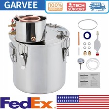 Alcohol Still 10Gal/38L Water Alcohol Distiller w/ Build-in Thermometer for Home