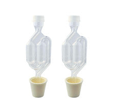 Fermentation Airlock Kit 2 Pack Carboy Bung for Beer Wine Mead Kombucha