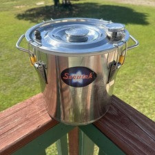 Seeutek Stainless Steel Alcohol Still 2 Gal 8L Distiller Boiler Pot Copper READ