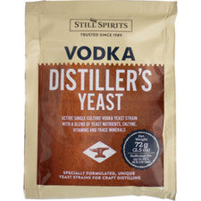 Vodka Distiller's Yeast - 15% ABV - 6.6 gal Batch - Distilling Moonshine