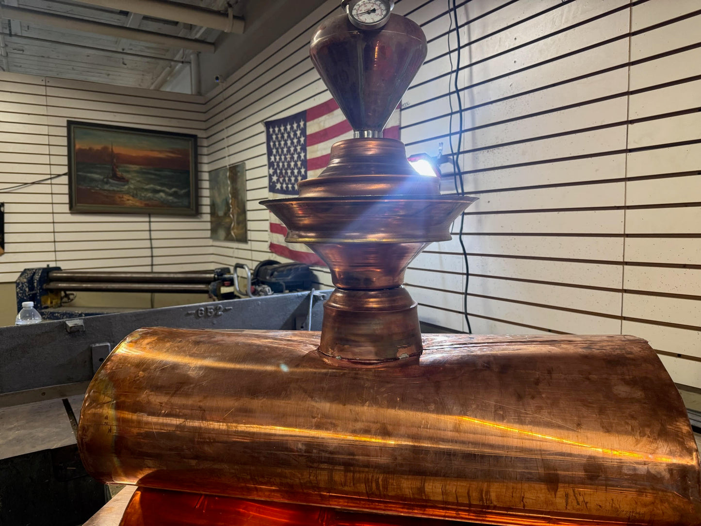 20 Gallon Submarine Distiller With Thumper and Worm Including Shipping Cost to Canada
