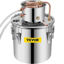 9.6Gal 38L Stainless Steel Distilling Kit with Copper Tube & Pump & Thermometer